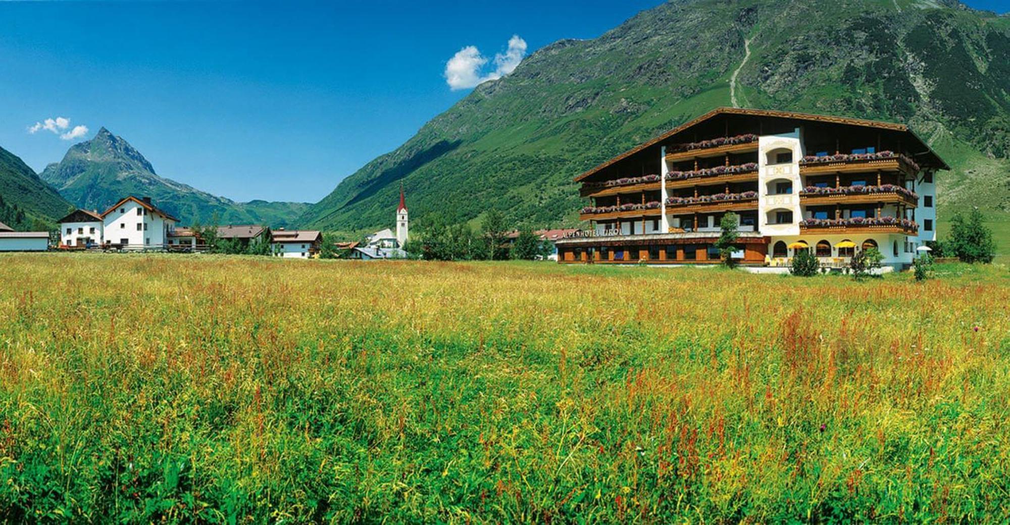Alpenhotel Tirol Galtür Buitenkant foto